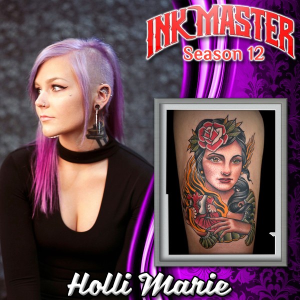 Holli Marie from Flats Tattooing on Let's Talk Tattoo Needlejig