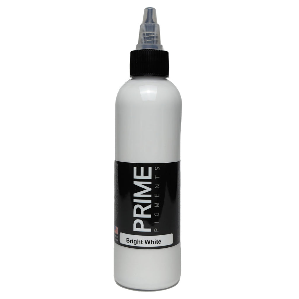 Prime Pigments Bright White Tattoo Ink 4 ounce