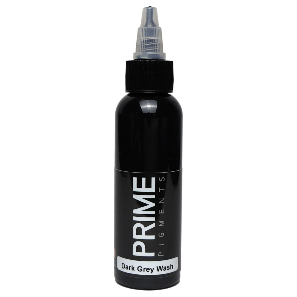 Prime Pigments Dark Grey Wash Tattoo Ink 2 ounce