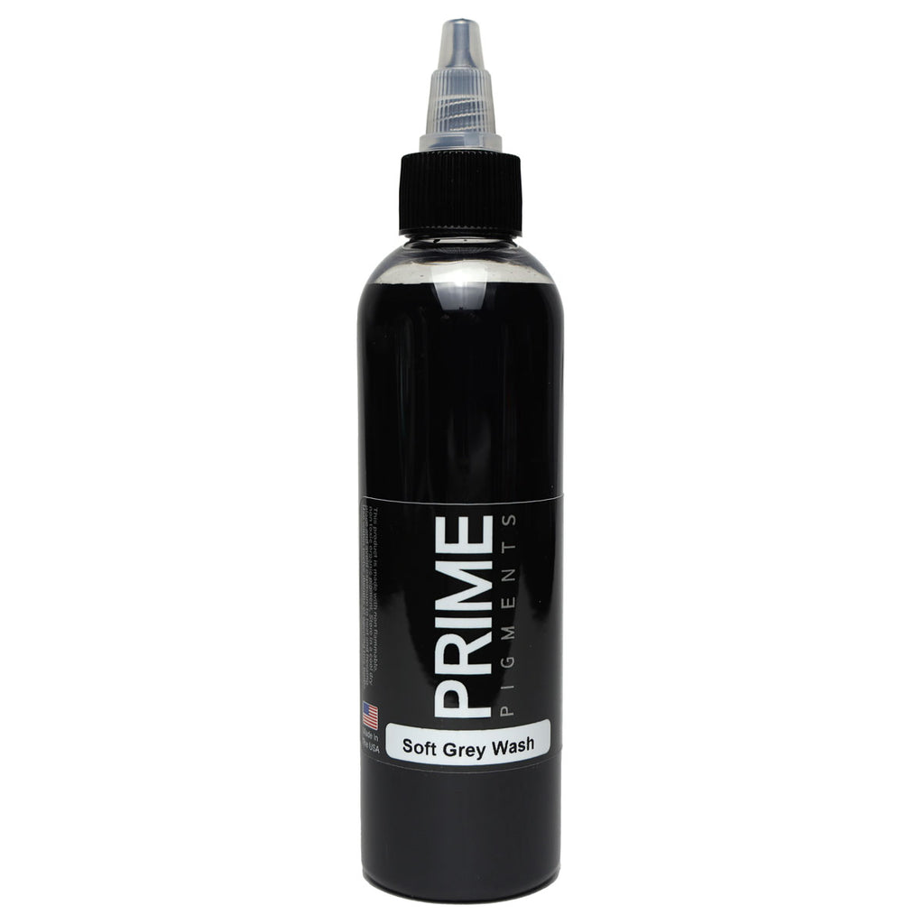 Prime Pigments Soft Grey Wash Tattoo Ink 4 Ounce