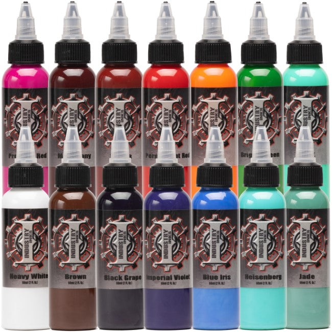 Industry Inks Tattoo Ink 14 Color Set