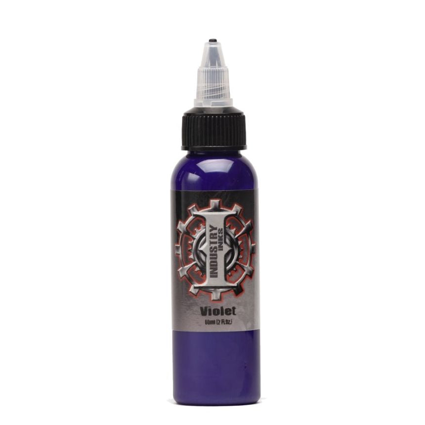 Industry Inks Tattoo Ink Violet 2 Ounce Bottle