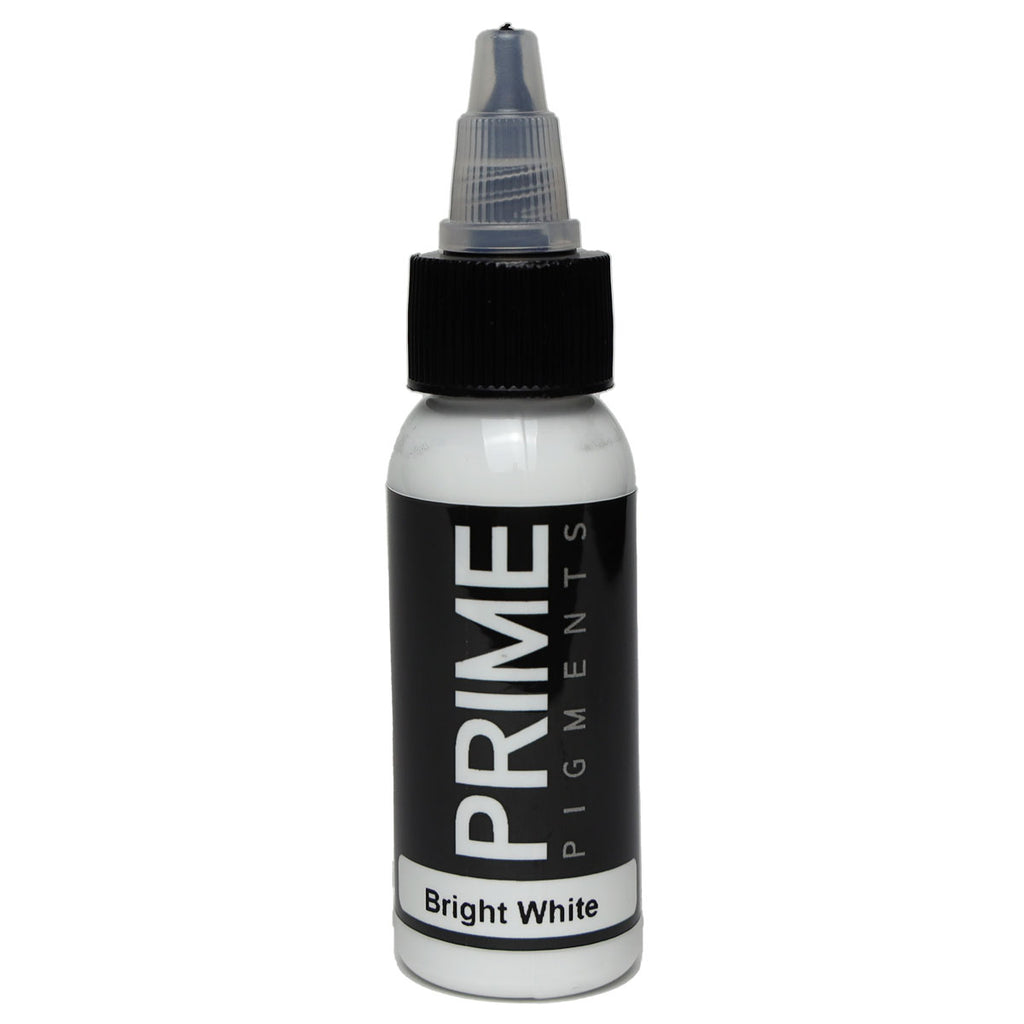 Prime Pigments Bright White Tattoo Ink 1 ounce