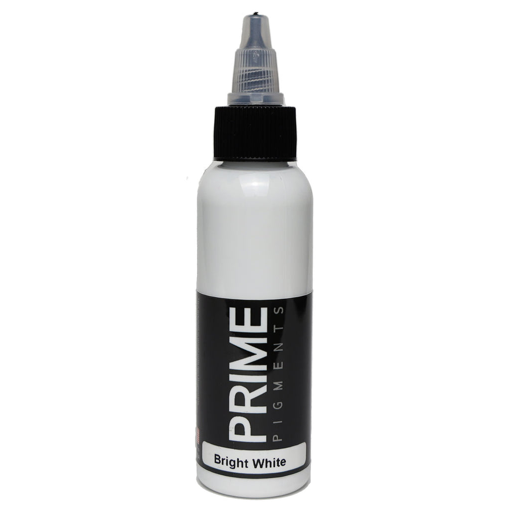 Prime Pigments Bright White Tattoo Ink 2 ounce