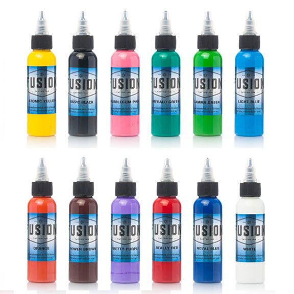 Fusion Ink Sets | Needlejig Tattoo Supply