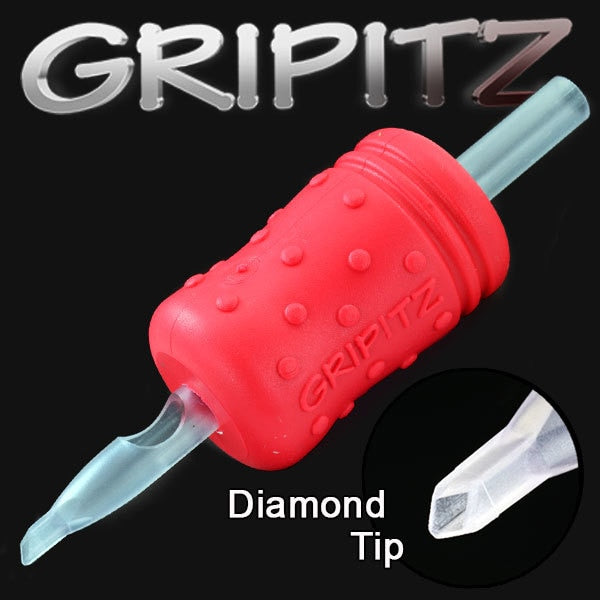 30mm Grip Diamond Tip Gripitz Disposable Tattoo Tube For Tattoo Needles On Bar