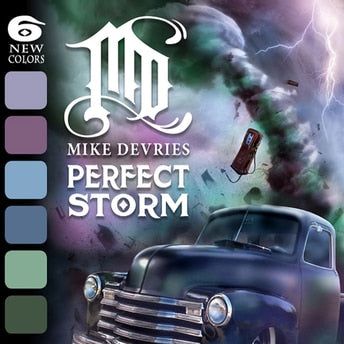 Eternal Ink Tattoo Ink Mike Devries Perfect Storm Ink Color Set Palette