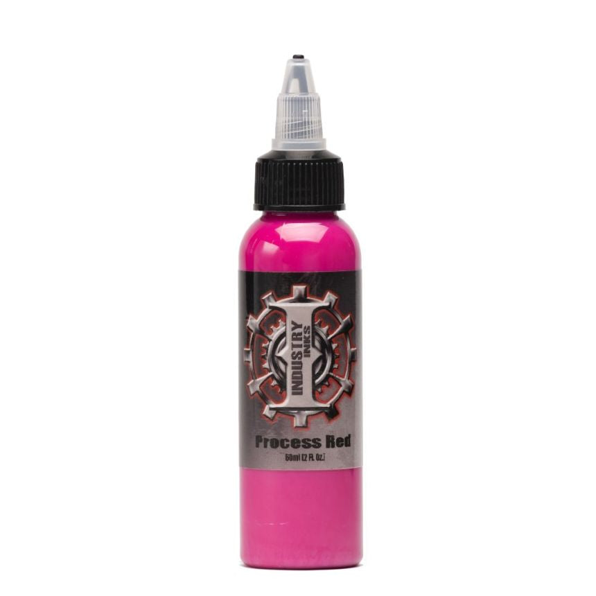 Industry Inks Tattoo Ink Process Red 2 Ounce Bottle