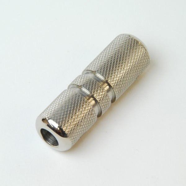 16mm Knurled Stainless Tattoo Grip