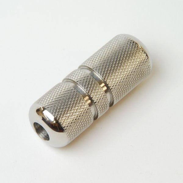 19mm Knurled Stainless Tattoo Grip