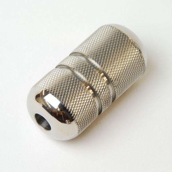 25mm Knurled Stainless Tattoo Grip