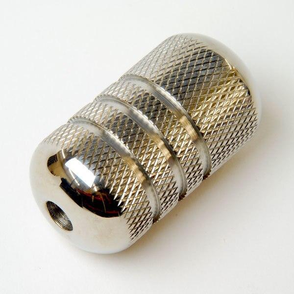 31mm Knurled Stainless Tattoo Grip