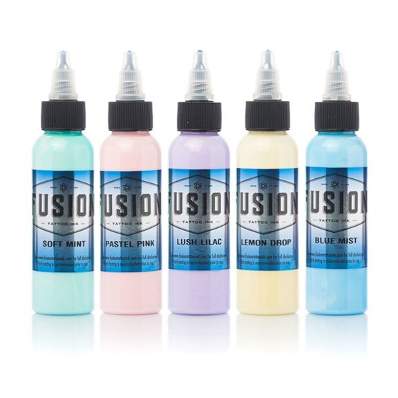Fusion Ink Tattoo Ink Pastel Color Tattoo Ink Set