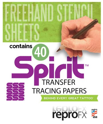Stencil Paper for Freehand Tattoo Transfer Made in USA